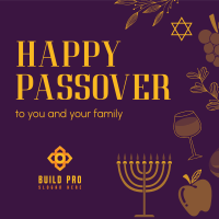 Happy Passover Instagram post Image Preview