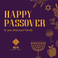 Happy Passover Instagram post Image Preview