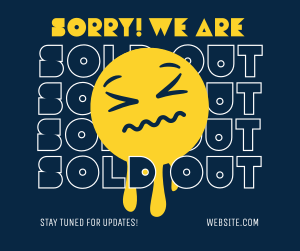 Sorry Sold Out Facebook post Image Preview