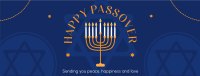 Happy Passover Greetings Facebook cover Image Preview