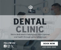 Dental Care Clinic Service Facebook Post Image Preview