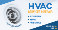 HVAC Services and Repair Facebook ad Image Preview