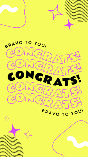 Bravo To You! Facebook story Image Preview