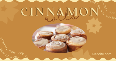 Tasty Cinnamon Rolls Facebook ad Image Preview