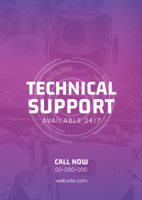 Techy AI Flyer Design