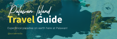 Palawan Travel Guide Twitter header (cover) Image Preview