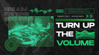 Volume Up Hire DJ Facebook Event Cover Image Preview