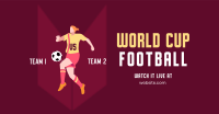 Football World Cup Tournament Facebook ad Image Preview