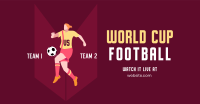 Football World Cup Tournament Facebook Ad Image Preview