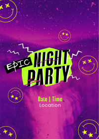 Epic Night Party Flyer Image Preview