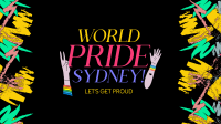 World Pride Sydney Facebook Event Cover Design