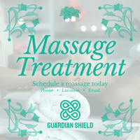 Art Nouveau Massage Treatment Instagram post Image Preview