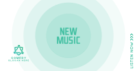 New Music Button Facebook ad Image Preview