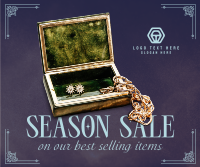 Earthy Jewelry Sale Facebook post Image Preview