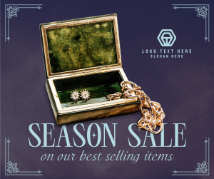 Earthy Jewelry Sale Facebook post Image Preview