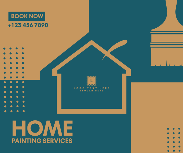 Home Painting Services Facebook Post Design Image Preview