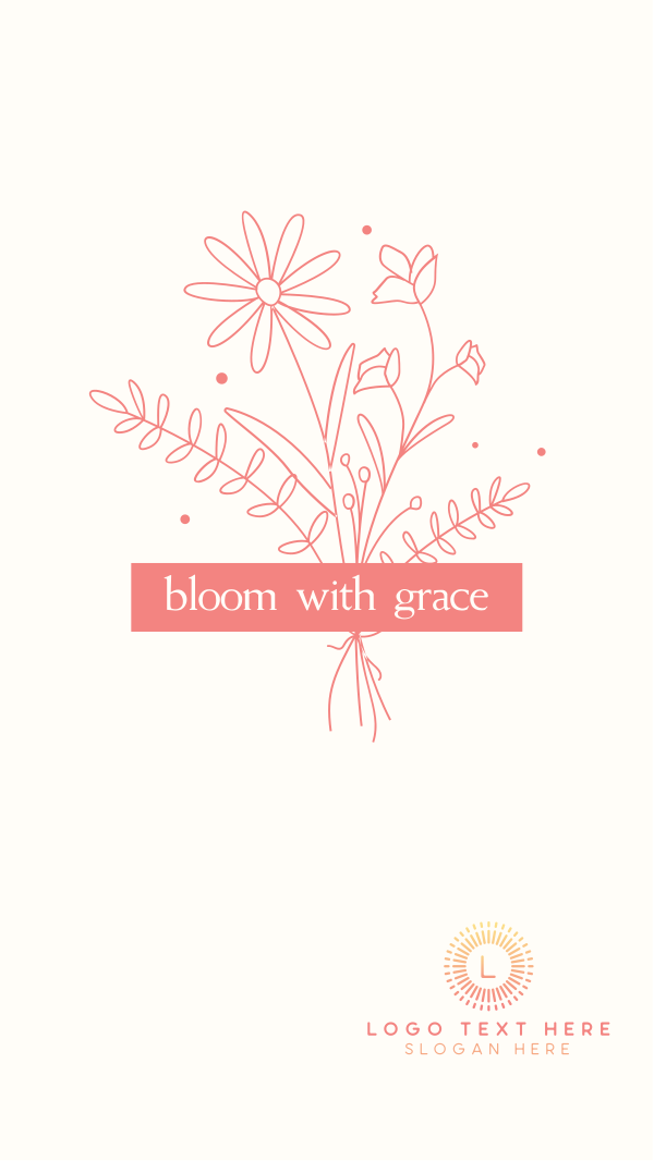 Flowers Bloom Facebook Story Design Image Preview
