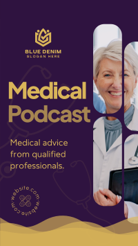 Medical Podcast Instagram Reel Image Preview