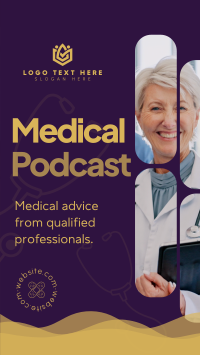 Medical Podcast Instagram reel Image Preview