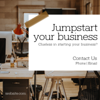 Jumpstart Your Business Instagram Post Design