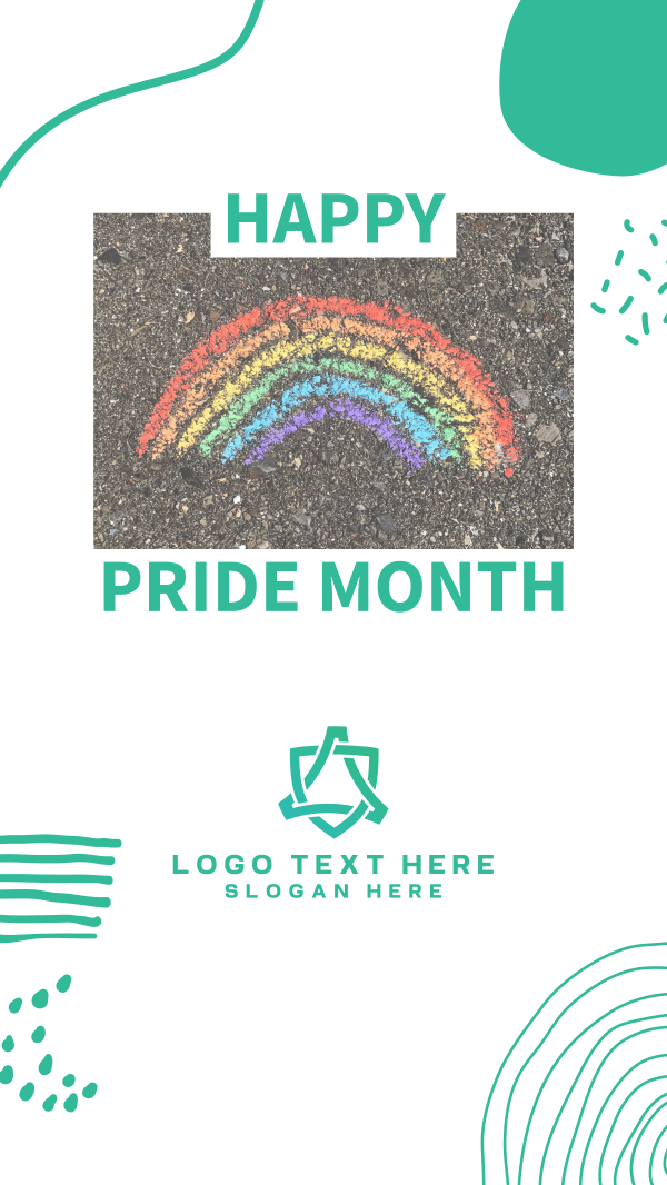 Happy Pride Month Facebook Story Design Image Preview