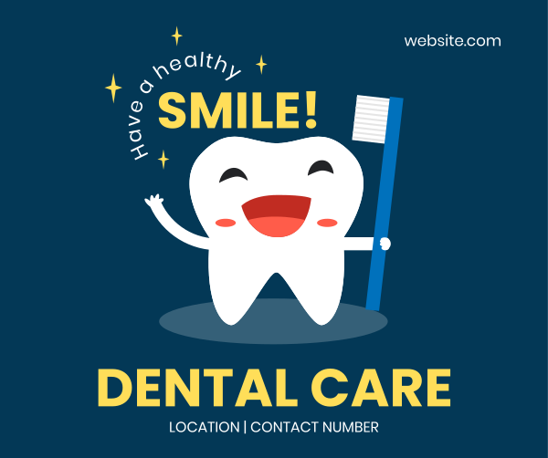 Dental Care Facebook Post Design Image Preview