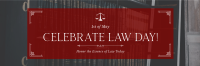 Formal Law Day Twitter header (cover) Image Preview