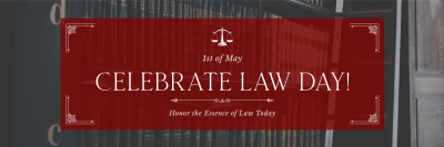 Formal Law Day Twitter header (cover) Image Preview