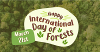 International Day of Forests  Facebook Ad Design
