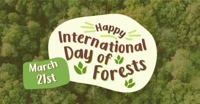 International Day of Forests  Facebook ad Image Preview