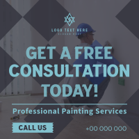 Painting Service Consultation Instagram Post Preview