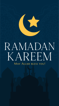 Blessed Ramadan Instagram Story Design