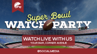 Football Watch Party Animation Preview