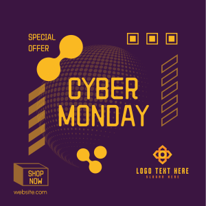 Quirky Tech Cyber Monday Instagram post Image Preview