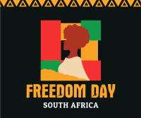 Freedom Africa Celebration Facebook Post Design