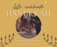 Hanukkah Family Tradition Facebook Post Image Preview