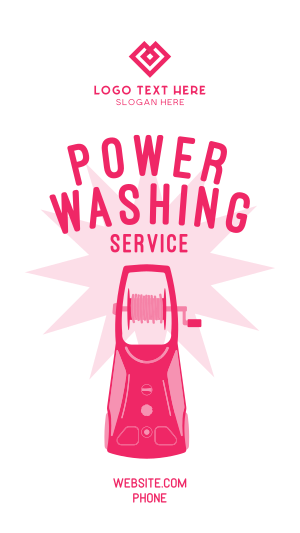 Power Washing Service Instagram story Image Preview