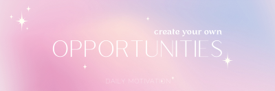 Dream Sparkling Gradient Twitter header (cover) Image Preview