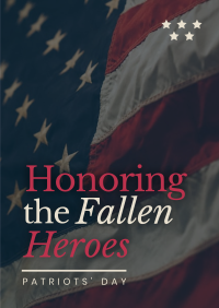 Honoring Fallen Soldiers Poster Image Preview