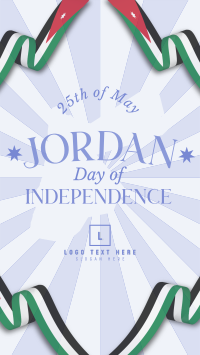 Independence Day Jordan Facebook Story Preview