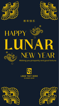 Good Fortune Lunar Year Instagram story Image Preview