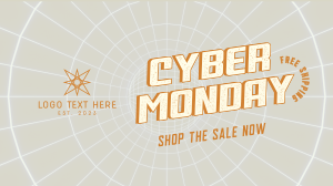 Vaporwave Cyber Monday Animation Image Preview