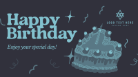 Y2K Birthday Greeting Animation Image Preview
