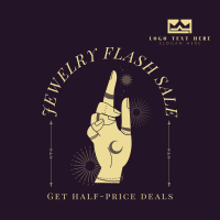 Jewel Flash Sale Instagram Post Design