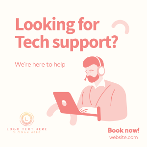 Tech Support Instagram post Image Preview