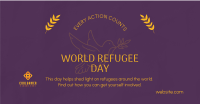 World Refugee Support Facebook ad Image Preview
