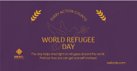 World Refugee Support Facebook ad Image Preview