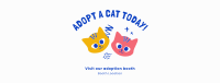 Adopt A Cat Today Facebook Cover Design