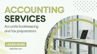 Accounting and Finance Service Facebook Event Cover Design