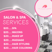 Salon Price List Instagram post Image Preview